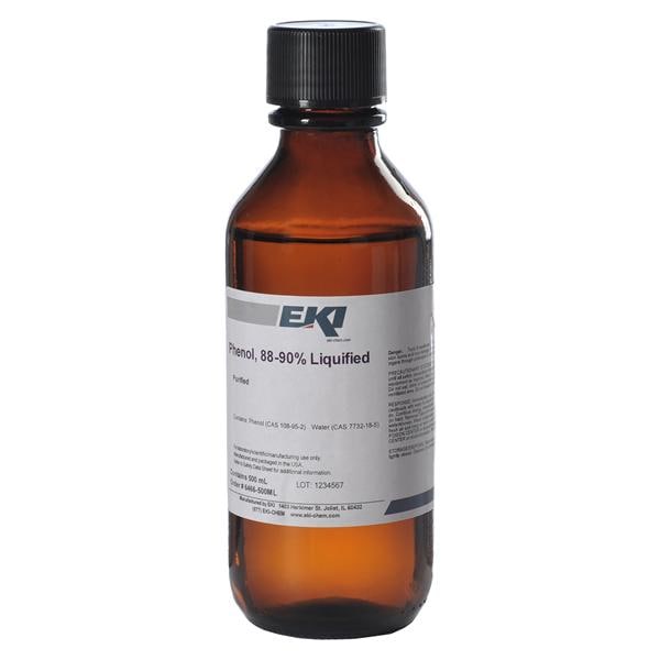 Reagent Purified Phenol 88-90% 500mL 1
