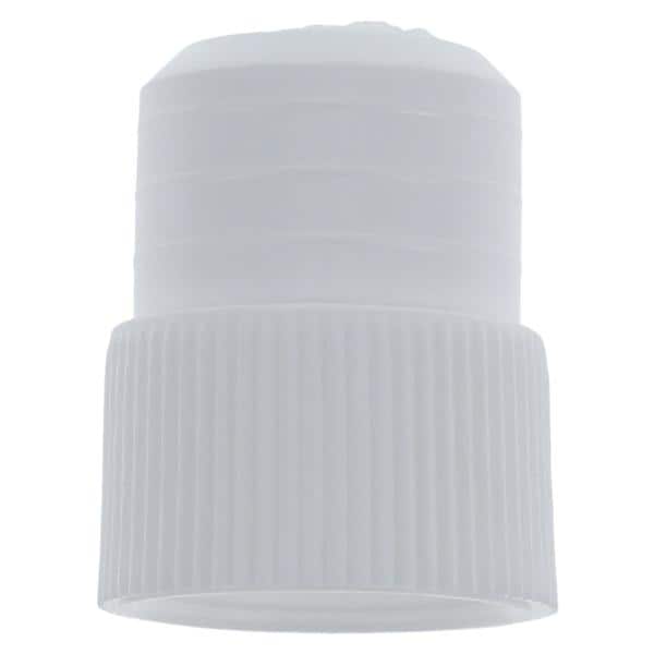 Plug Cap Polyethylene White 1000/Bg
