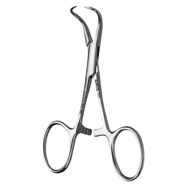 Backhaus Towel Clamp 3.25 in Stainless Steel Ea