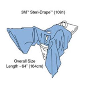 Steri-Drape 155x175cm Non-Sterile TUR/Urological Drape Non-Fenestrated