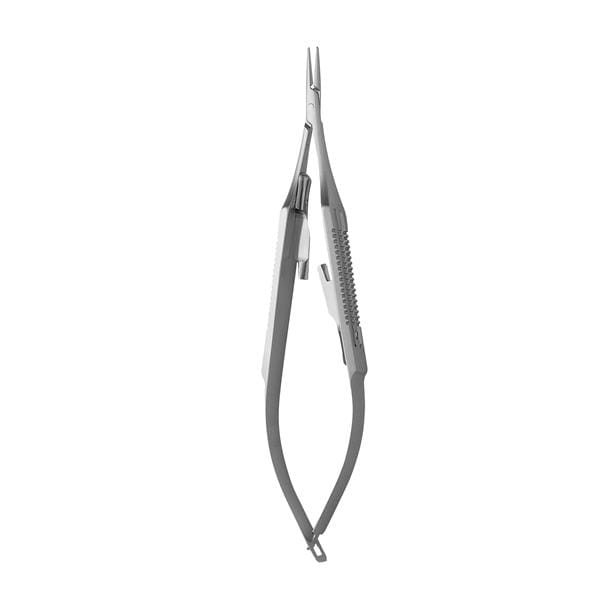 Needle Holder Castroviejo Stainless Steel 5.25 in Ea