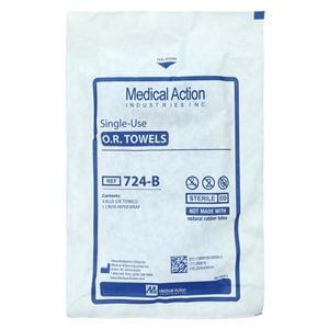 Towel O.R. Blue Sterile