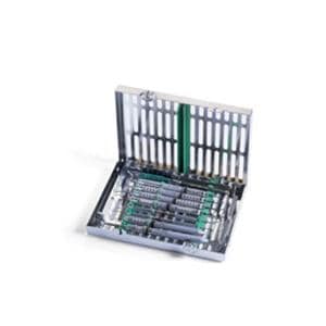 IMS Instrument Cassette Stainless Steel Yellow 10 Instruments Ea