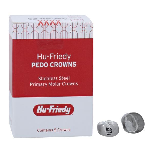 PEDO CROWNS Crowns ULE3 2nd Primary Upper Left Molar Refill 5/Pk