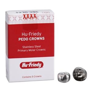 PEDO CROWNS Crowns Size ULE5 2nd Primary Upper Left Molar Refill 5/Pk