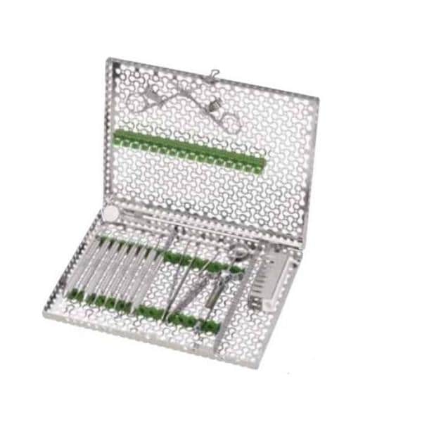 IMS Infinity Series Instrument Cassette Stainless Steel Gray 14 Instruments Ea