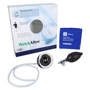 DuraShock Silver Series Aneroid Sphygmomanometer Size 10 Gry/Blk LF Ea