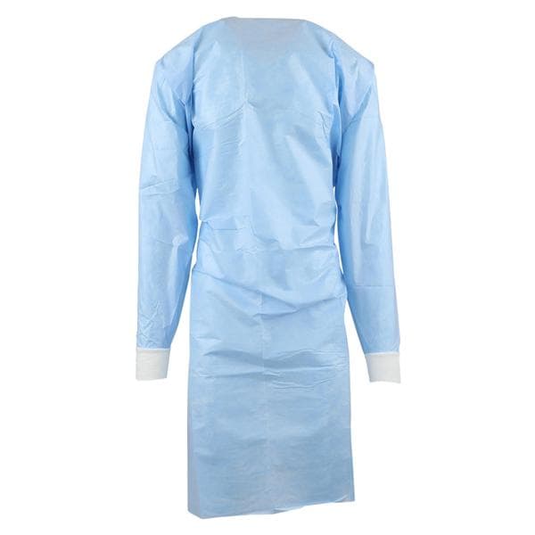 Comfort Protective Gown Not AAMI Rated Flm Lmnt Universal Blue 100/CA