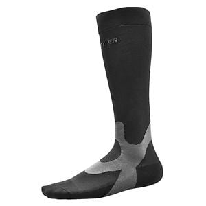 Recovery Compression Socks Over-The-Calf XS Men 4-6/Women 5-7 Black