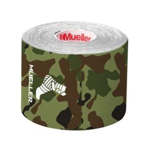 I-Strip Kinesiology Tape Elastic 2x9.75" Green Camo 1/Rl