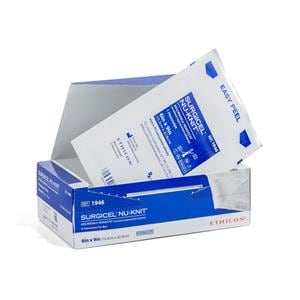 SURGICEL NU-KNIT Hemostatic Oxidized Regenerated Cellulose Agent 6x9