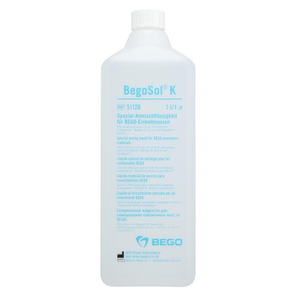 BegoSol K Casting Investment Mixing Liquid 1Lt/Bt