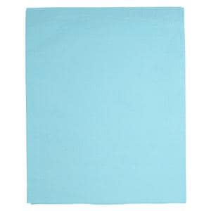 Exam / Stretcher Drape Sheet 40 in x 48 in Blue Tissue Disposable 100/CA