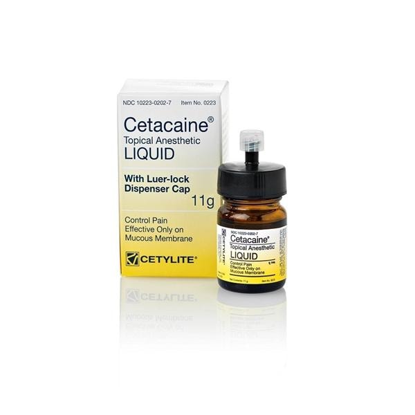Cetacaine Topical Anesthetic Liquid Banana 11 Gm Bottle Ea