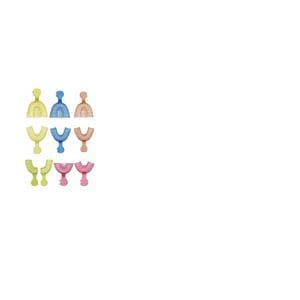 Unipack Disposable Impression Trays Perforated 5 Small Upper 120/Pk