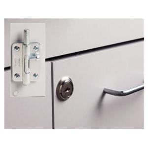 Double Door Lock/Latch For Wall Cabinet Ea