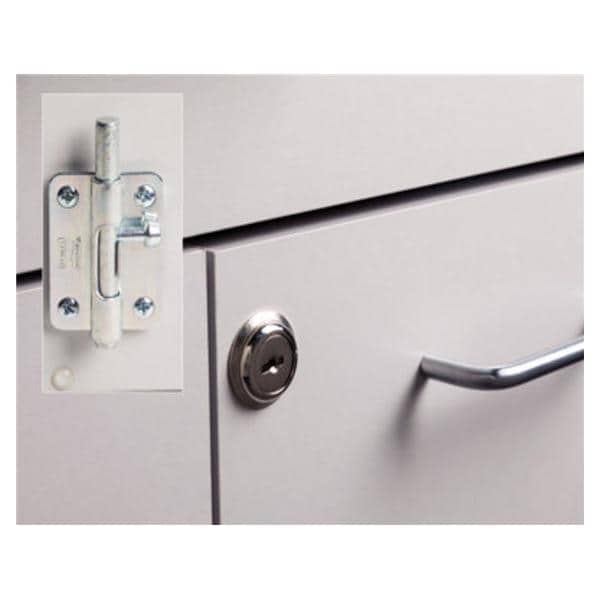 Double Door Lock/Latch For Wall Cabinet Ea