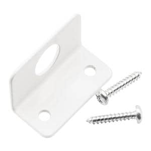 Single Valve Mounting Bracket White Each