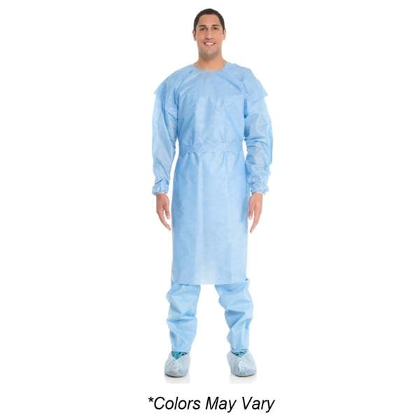 Isolation Gown Lightweight SMS X-Large Yellow 100/Ca