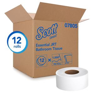 Scott JRT Jr. Toilet Tissue White 2 Ply 12/Ca