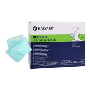 Surgical Mask Not Rated Green 50/Bx, 6 BX/CA
