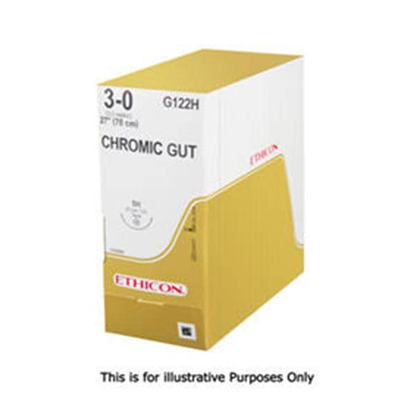 _ Suture 2-0 1x36" Chromic Gut Monofilament CTX Brown 36/Bx