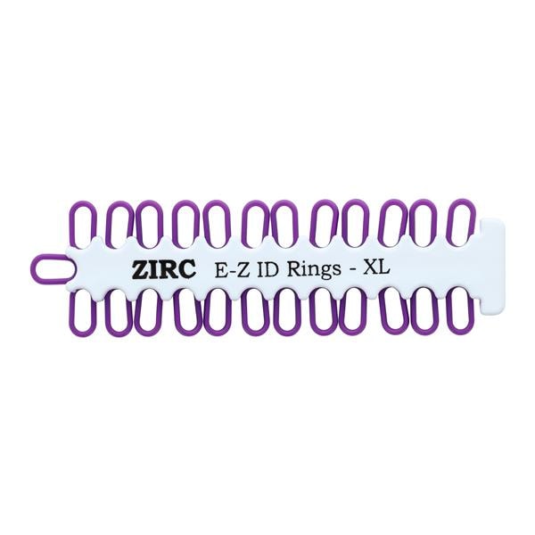 EZ-ID Instrument Color Code Rings Neon Purple 25/Pk