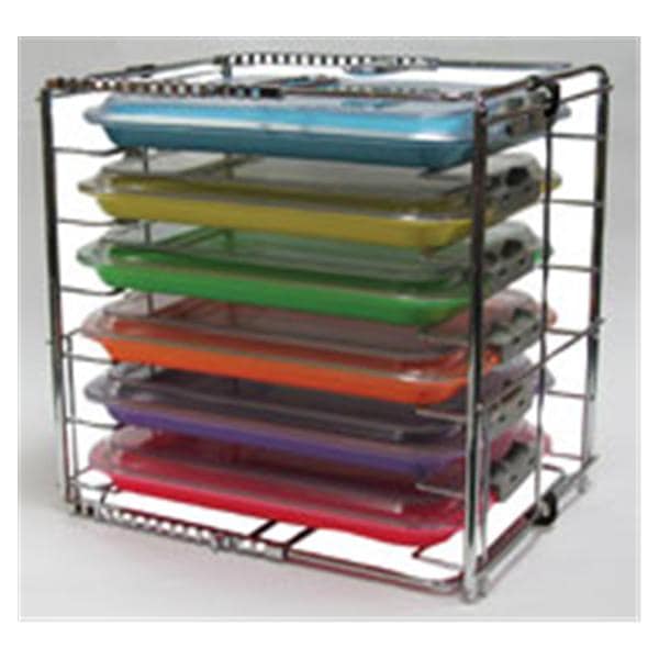 Multi-Mod Rack Chrome-Plated Metal Multicolor Ea