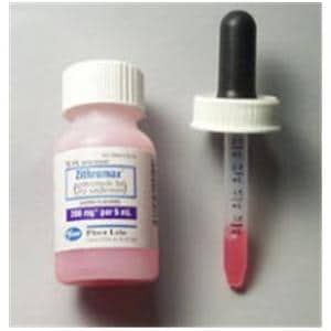 Zithromax Oral Suspension 200mg/5mL 900mg Cherry Bottle 22.5mL Each