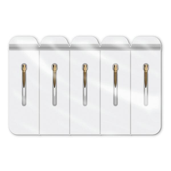 Surtex Sterile Post Gold Plated Medium 1.8 mm 5/Pk