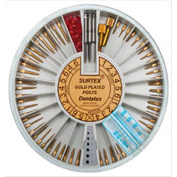 Surtex Posts Gold Plated Starter Kit Assorted 60/Bx