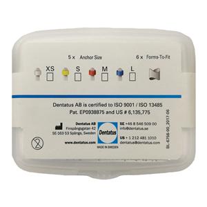 Twin Luscent Fiber Posts Refill 4 Small Yellow 5/Pk