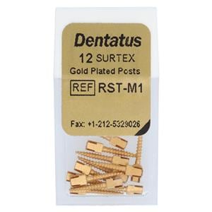 Surtex Posts Gold Plated Medium 1.05 mm 12/Bx