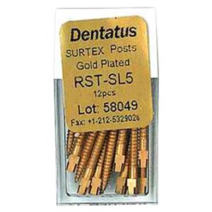 Surtex Posts Gold Plated Super Long 1.65 mm 12/Bx