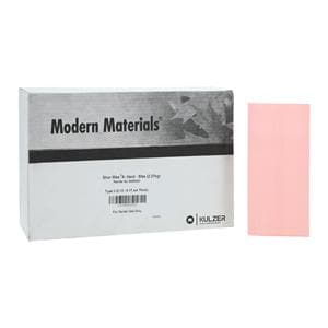 Modern Material Shur Wax Wax Baseplate Sheet Extra Hard Pink 5 Lb/Ea
