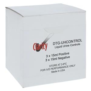 Clarity Urine Positive/Negative Control For HCG + Siemens/Roche Analyzers 1/Bx