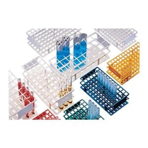 Nalgene Unwire Test Tube Rack 16mm 72 Place Orange Ea