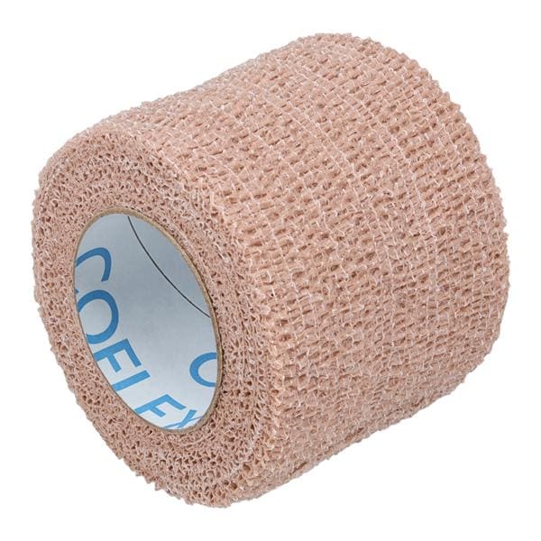 CoFlex Compression Bandage Elastic 2"x5yd Tan Non-Sterile 36/CS