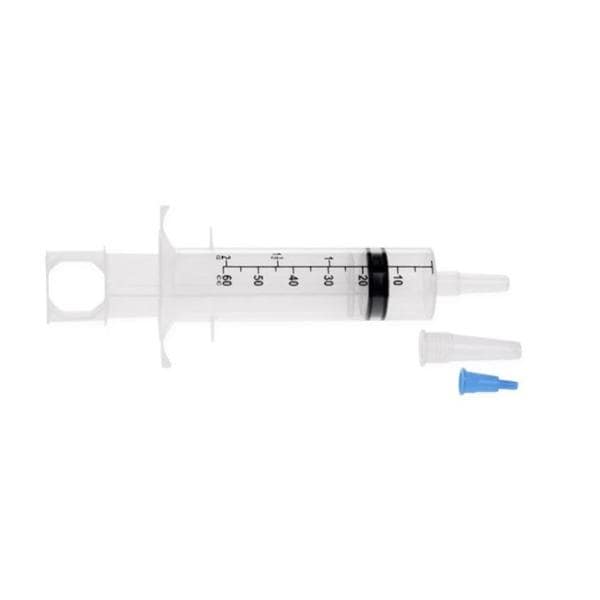Enteral Feeding Syringe _ 6" With IV Pole Bag/Flat Top w/ Ring
