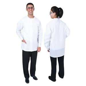 DenLine Protection Plus II Short Jacket 3 Pockets 31.5 in 2X Large Wht Unisex Ea