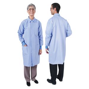 Coat 3 Pkts Lng Tprd Slves / Cffs f/ Overgloving 41" 2X Large Ceil Bl Unisex Ea