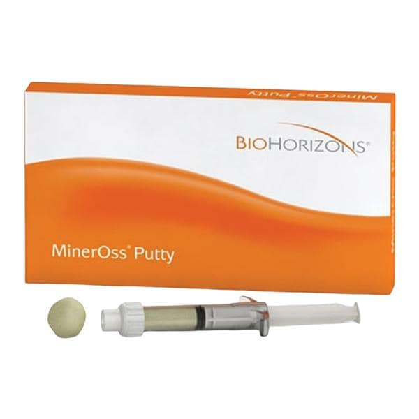 MinerOss Graft and Membrane Placement Putty Allograft bone 2.5 cc Ea