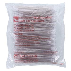Total Comfort Hypoallergenic Aspirator Clear / Clear Tip 100/Bg