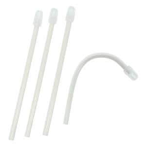 Total Comfort Hypoallergenic Aspirator White / Clear Tip 100/Bg, 10 BG/CA