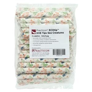 ECOtip HVE Tips Vented Sea Creatures Renewable Resources 100/Bg, 10 BG/CA