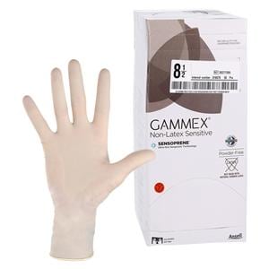 GAMMEX Non-Latex Sensitive Neoprene Surgical Gloves 8.5 Natural 50Pr/Bx, 4 BX/CA