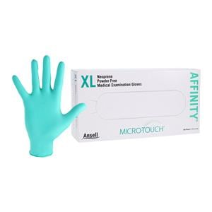 MICRO-TOUCH Affinity Neoprene Exam Gloves X-Large Green Non-Sterile 100/Bx