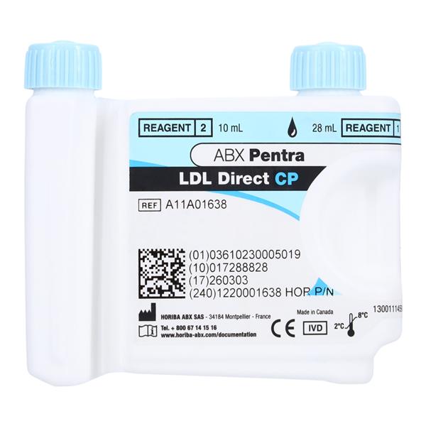 Pentra C400/C200 dLDL: Low Density Lipoprotein Reagent 100 Count Bottle Ea