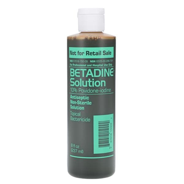 Betadine Prep Solution 8 oz