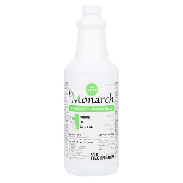 Monarch Surface Spray Disinfectant Spray Bottle Mild Alcohol 32 oz Bt/32oz